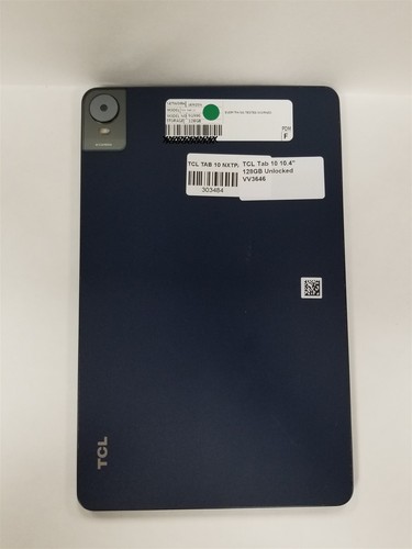 Papel TCL Tab 10 10.4" 128GB Azul 9199s (Desbloqueado) Totalmente Funcionando VV3646 - Imagen 8 de 9