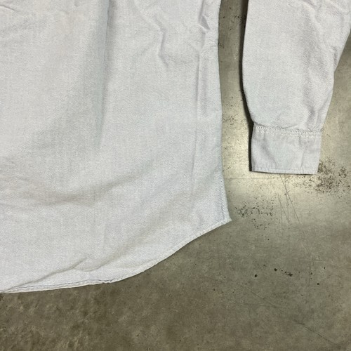 Uniqlo Oxford Shirt Mens Medium Blue Slim Fit Button Up Long Sleeve Preowned - Picture 16 of 22