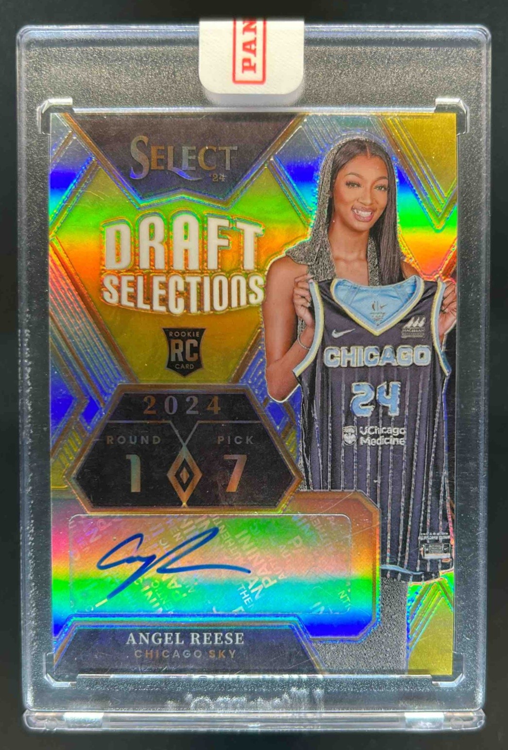 2024 Select WNBA Angel Reese Draft Selections RC Auto #DSS-AR Sky