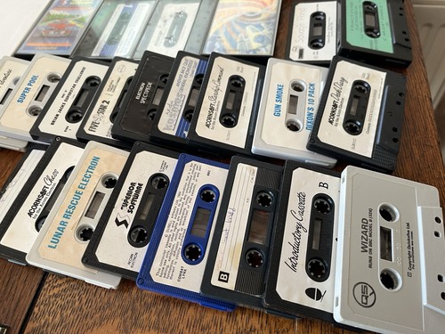 Vintage Acorn Electron BBC Computer Games Tape Player Manual Magazines Bundle - Picture 18 of 21
