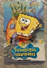 Rare SpongeBob SquarePants “Ain’t Life A Beach” Sticker