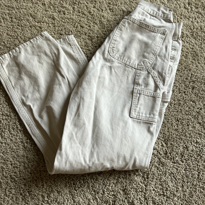 J. Galt Shanghai Pants Womens Small  Flare Button Pockets Melville Cargo