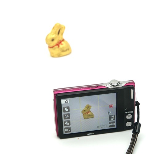 Nikon Coolpix S4000 12MP Y2K Digicam Camera (Ruby Red) - Bild 7 von 8