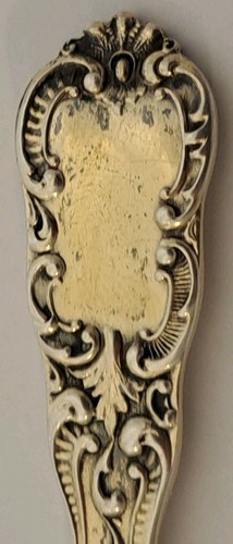 CHERUB CUPID Dominick & Haff BON BON NUT Serving Spoon Sterling Silver GOLD GILT - Picture 7 of 8