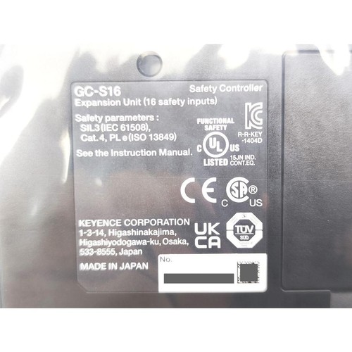 1PC New Sealed Keyence GC-S16 Epxedited Shipping - Picture 2 of 7