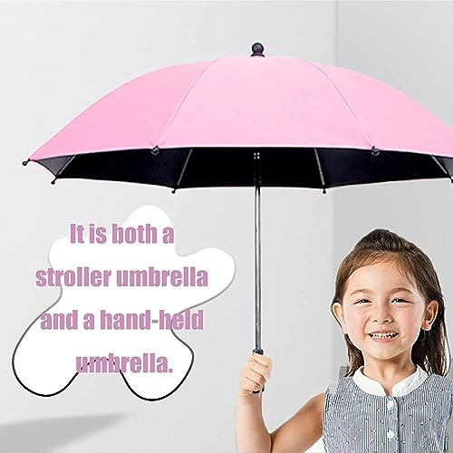 Stroller Umbrella, The Open Diameter of The Umbrella is 85cm/33.5in, with Sun - Picture 6 of 7