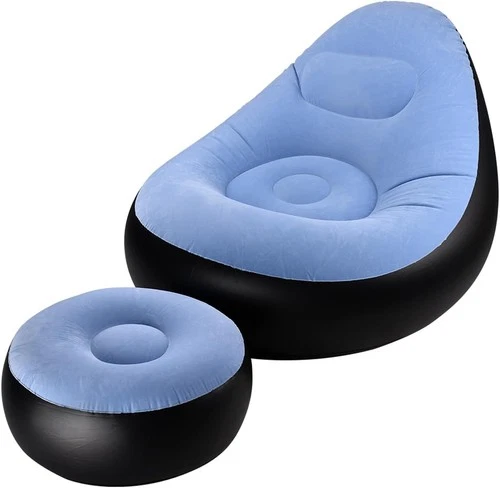 Sillón Sofá Inflable Para Sala Habitacion Cosas De Casa Sillón Inflable - Foto 5 de 16