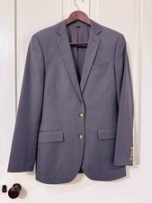 J Crew Thompson Slim Fit Blazer Suit Jack Jacket Navy Blue  (36R)