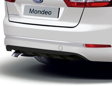 Original Ford Diffusor für unteren Heckstoßfänger schwarz glänzend 1765288