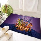 Scooby Doo Scary Night Print Door Mat Kitchen / Bathroom With Non-slip Backing