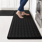 Kitchen Mats, 2PCS Kitchen Rugs, Cushioned anti Fatigue Kitchen Mats for Floor, 