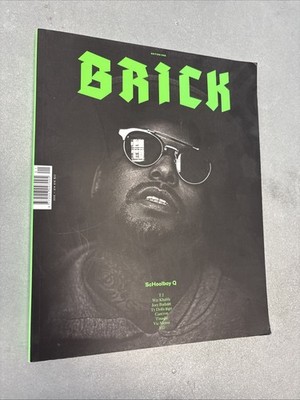 Brick magazine Edition 1 (Extremely rare) - Brand new (2015) - ScHoolboy Q