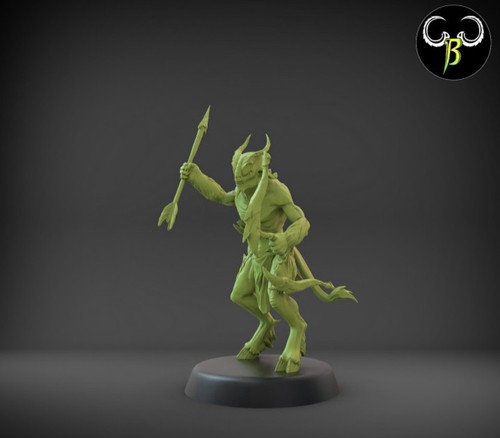 Beast Men Scavenger Archers 28mm X10 Fallen Beast Fantasy Monsters - Picture 5 of 16