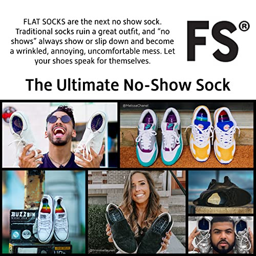 No Show Socks, Sockless Shoe Liner, No Slipping, No Stinking, Small Black - Picture 2 of 6