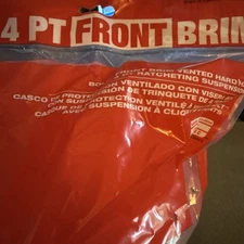 Milwaukee Tool 48-73-1200 Bolt White Front Brim Vented Hard Hat W/4Pt