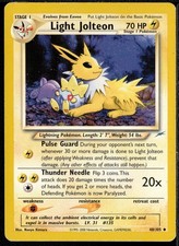 Light Jolteon 48/105 Neo Destiny Regular Pokemon TCG