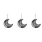  3pcs Ramadan Mubarak Hohlkerndekoration Holz Ramadan schmücken Diy Holz