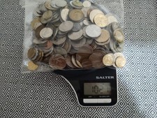 1kg Of Mixed Unsorted Word Coins