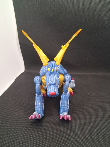 Figura Completa Digimon Digivolving Gabumon to Metalgarurumon Bandai 1999 - Imagen 8 de 9