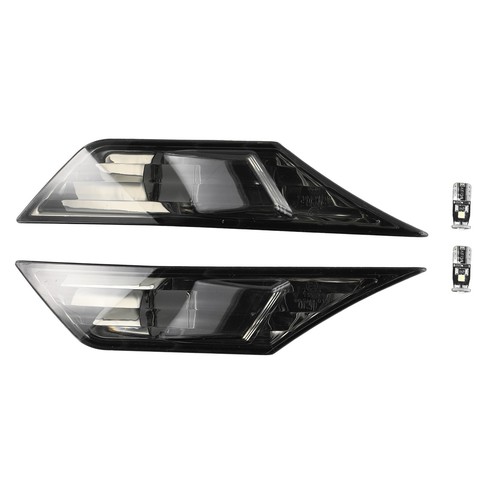 For 2016-2021 Civic Smoked Side Marker Lamp Turn Signal Light W/ Led-Bulbs - Picture 7 of 24