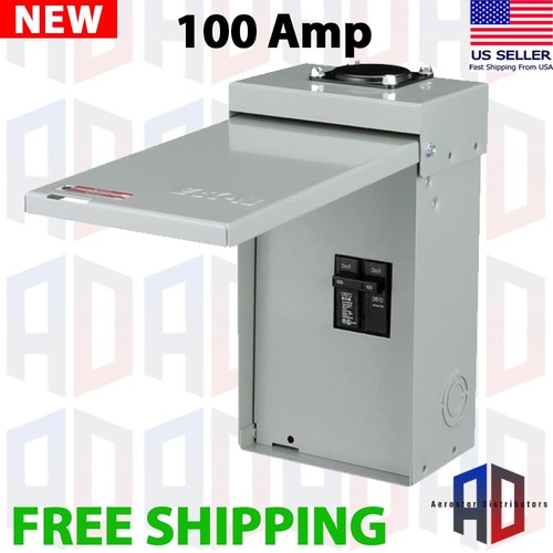 Interruptor exterior cerrado Eaton 100 Amp 120/240V tipo BR servicio desconexión - Imagen 1 de 10