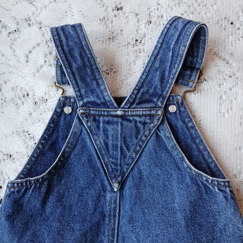 Vintage Mickey Mouse, Donald, Pluto Overalls 12 Months Disney Store 90's Denim - Picture 8 of 17