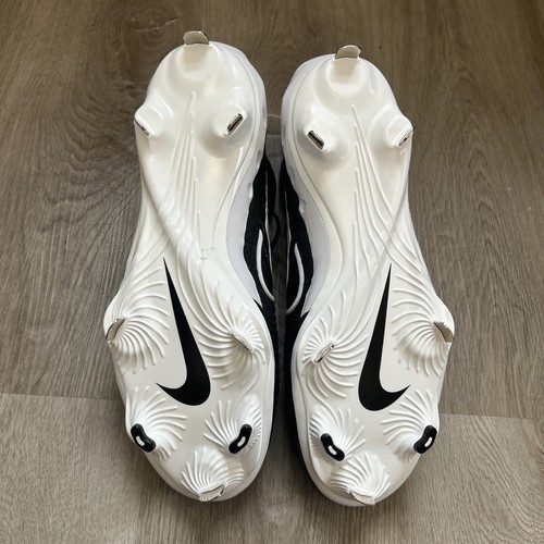 Nike Alpha Huarache NXT Metal Baseball Cleats Black White DJ6517-001 Mens 11 - Bild 8 von 12