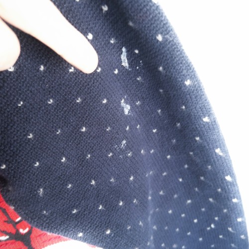 Quacker Factory Bauernhof Tiere malerische Weihnachtsstrickjacke Damen 3X plus Pullover Vintage - Bild 8 von 19