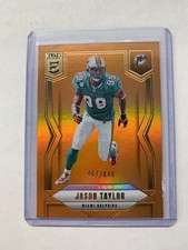 2025 Panini Donruss Elite - Jason Taylor #84 Status Metallic Orange /849