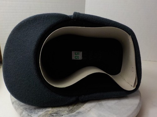 De colección.  Sombrero Vintermossa 1966 ejército sueco azul gris lana talla 56 (mediano) orejeras B - Imagen 5 de 8