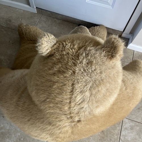 VTG 1995 Manhattan Toy Kodiak Bear Jumbo 40" Stuffed Animal Plush Huggable Décor - Picture 6 of 8