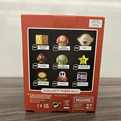 Nintendo Super Mario Figur LIGHT Boo Paladone Icons #003 - Bild 3 von 7