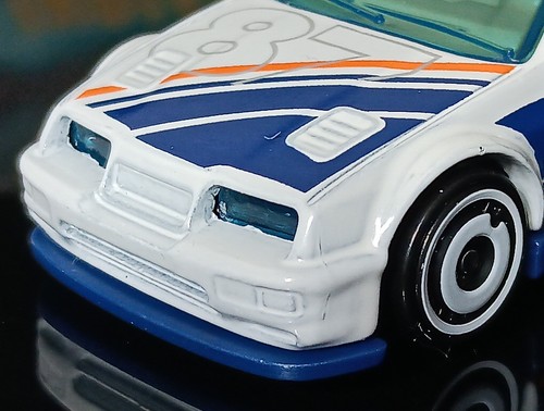 2025 NIGHTBURNERZ Exclusive '87 FORD SIERRA COSWORTH☆white;blue☆LOOSE Hot Wheels - Picture 19 of 24