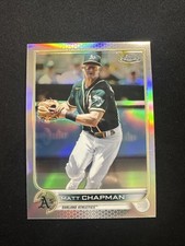 Matt Chapman 2022 Topps Chrome #168 Refractor Oakland Athletics