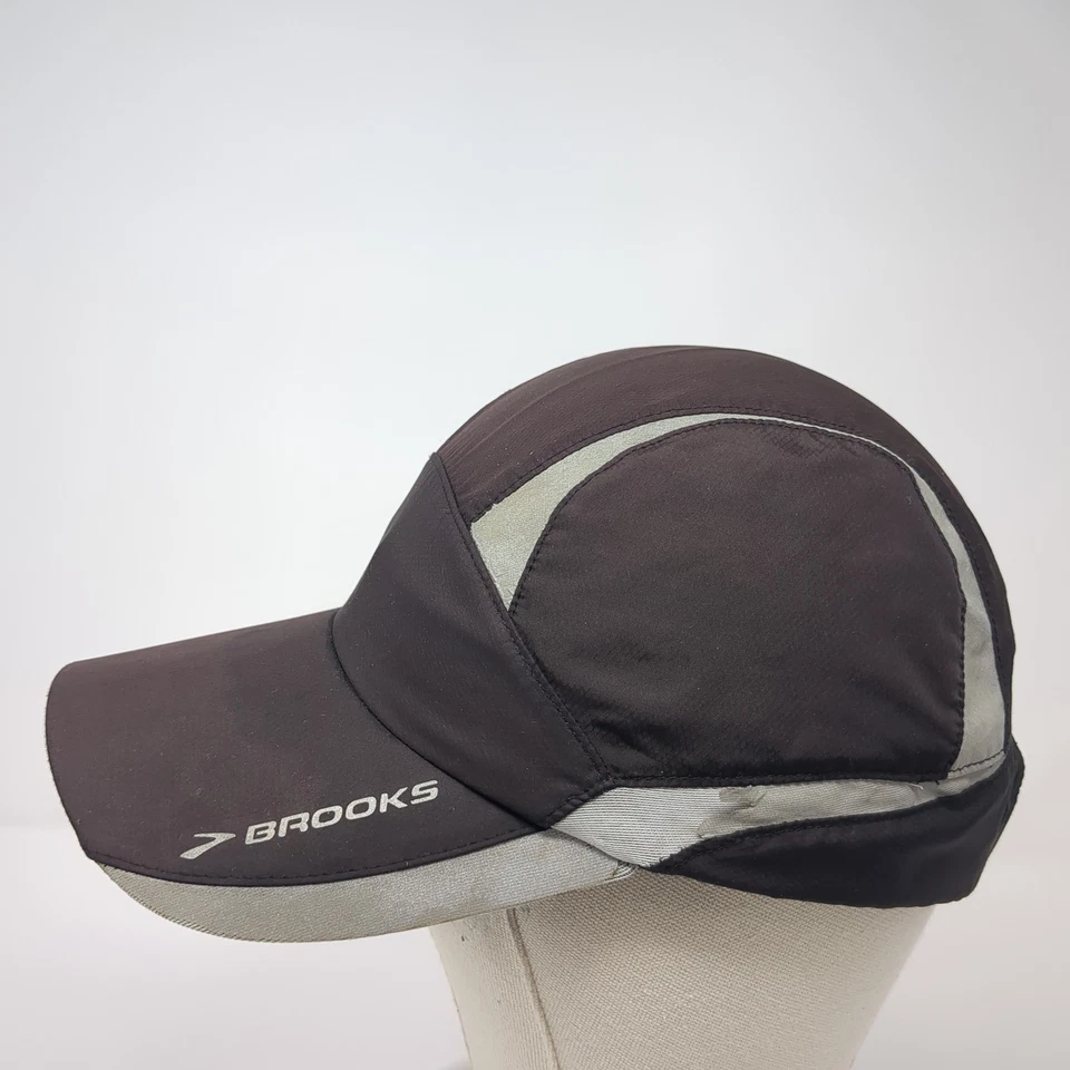 Sombrero Brooks Strapback Negro Talla Única Ajustable Exterior Colorblock Foto 3 de 4