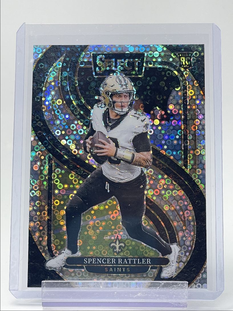 SPENCER RATTLER 2024 SELECT PREMIER LEVEL ROOKIE DISCO PRIZM RC Q2794