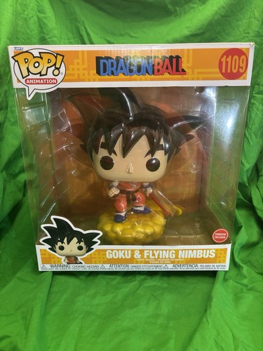 Funko Pop Dragon Ball Goku & Flying Nimbus #1109 JUMBO GameStop Exclusivo 10" pulgadas - Imagen 1 de 7