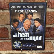 In The Heat Of The Night Season 1 DVD Used Complete First Season Carroll O'Conno