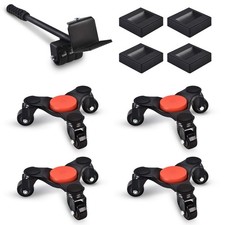 Ronlap Furniture Dolly, Furniture Movers with Wheels, 3 Wheel Dolly 4 Pack with