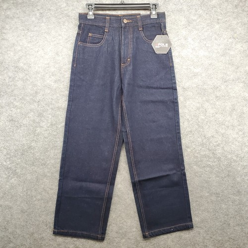 VTG South Pole Jeans Youth Boy's Size 12 Dark Blue Wash Dynamic Equipment - NWT