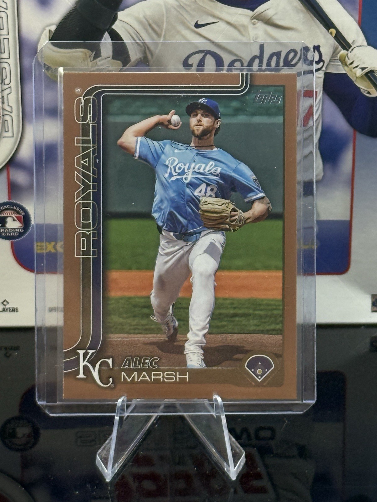2025 Topps Series 2 Baseball #607 Alec Marsh GOLD /2025 Kansas City Royals