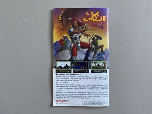 Exile, Sega Genesis Megadrive, NTSC Complete - Picture 6 of 10