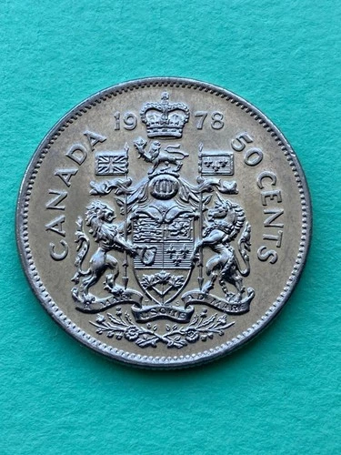 1978 Canada 50 Cents — photo from the most recent tracked eBay sale