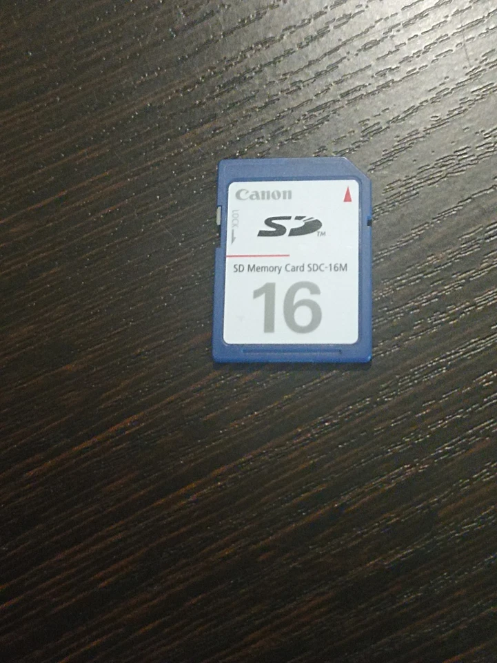 2 Canon SD Card Memory Genuine Original Camera Digital SDC-16M 16MB & 32M Japan - Image 4 of 4