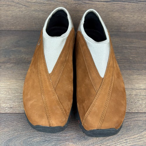 Ecco Receptor Schuhe braun Leder Slipper - Damengröße UK 6 selten Y2K - Bild 7 von 16