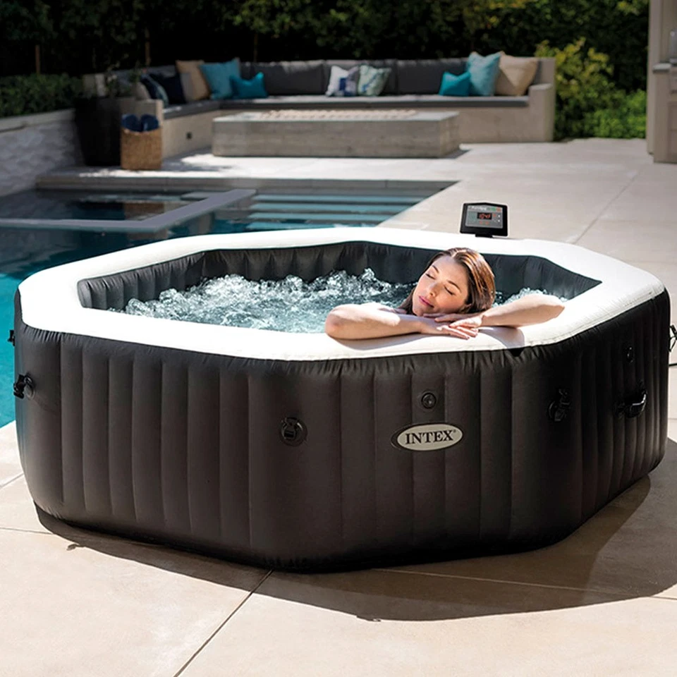 INTEX Whirlpool Pure SPA Jet + Bubble Kalkschutz + Salzwasser Ø201x71cm + APP - Bild 4 von 4