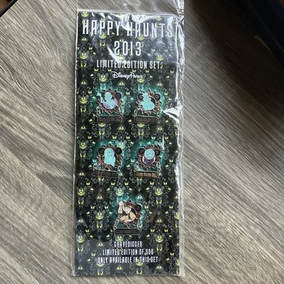 Disney Haunted Mansion Happy Haunts 2013 Limited Edition Pin Set