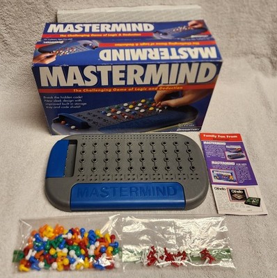 Mastermind Pressman 1996 Vintage Complete Strategy Logic Game 3018 Retro 90s
