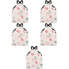  5 Pack Kochschürze Kleiderschürzen Für Frauen Kochschürze Küchenschürzen