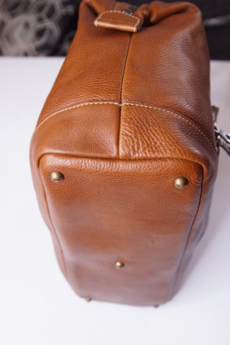 Longchamp Legende Handtasche braun Leder Frankreich - Bild 13 von 18